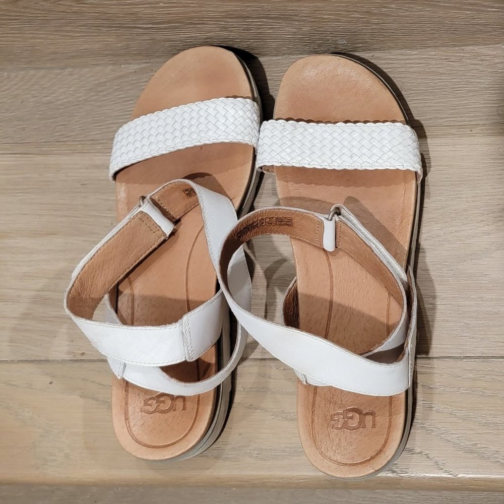 Ugg Australia Laddie Women's 9.5 White Sandal